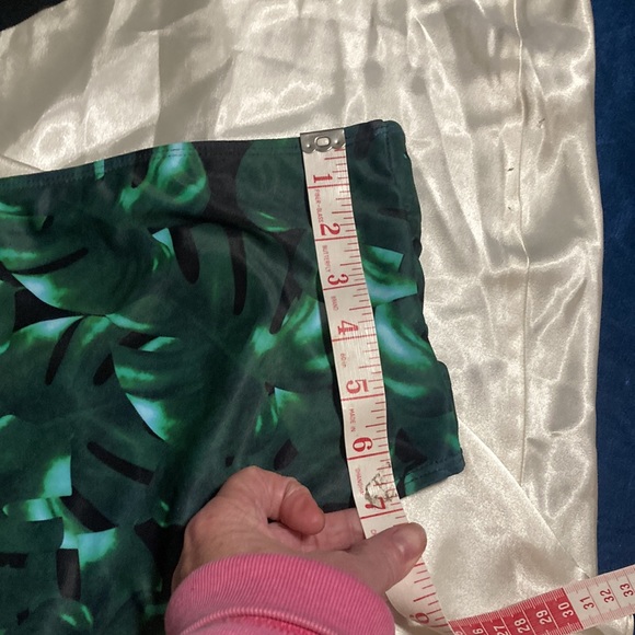 12CRAZY High Waisted Swimsuit Two Piece Ruffled Flounce Top Ruched Bottom XXL - Picture 6 of 12